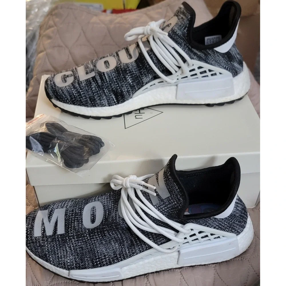 11.5 - Adidas Pharrell x NMD Human Race Trail Oreo Clouds & Moon collaborative